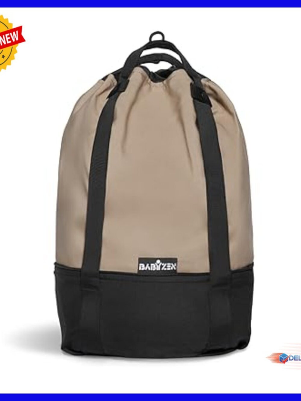 Stroller Travel Bag with Wheel Base, 22lb Capacity, Zipper Closure